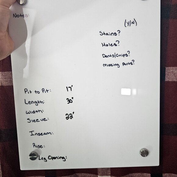 Tahari Fleece Jacket Womens XS Red Plaid Full Zip Duster Parka Mid Length - Picture 5 of 12